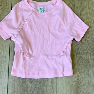 pink BDG crop top